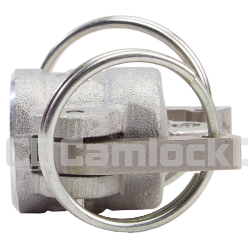 Aluminum 1/2" Female Camlock Dust Cap (USA)