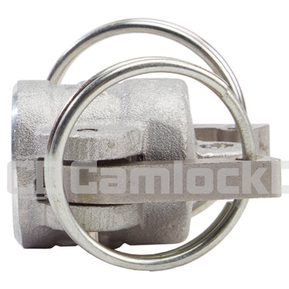 Aluminum 1/2" Female Camlock Dust Cap (USA)