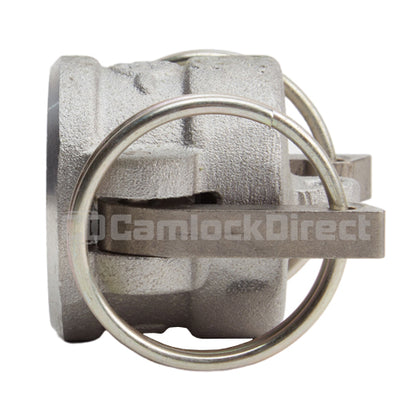 Aluminum 3/4" Female Camlock Dust Cap (USA)