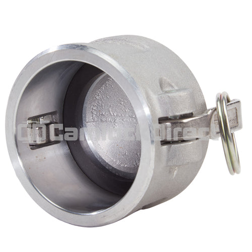 Aluminum 2 1/2" Female Camlock Dust Cap (USA)