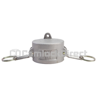 Aluminum 2 1/2" Female Camlock Dust Cap (USA)