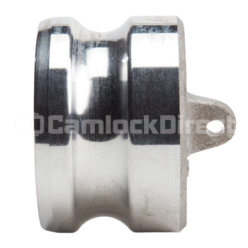 Aluminum 2 1/2" Male Camlock Dust Plug (USA)