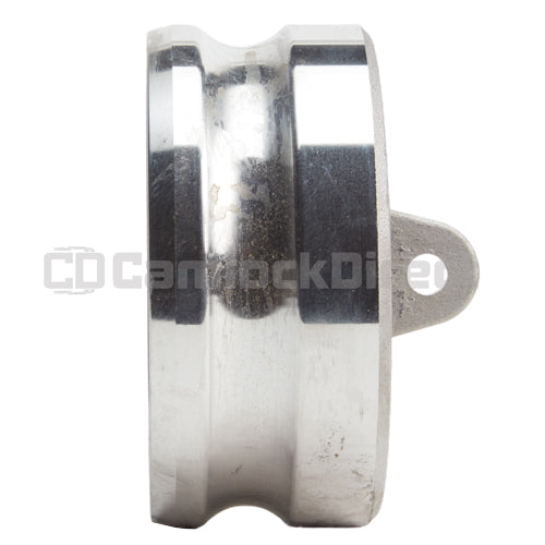 Aluminum 4" Male Camlock Dust Plug (USA)