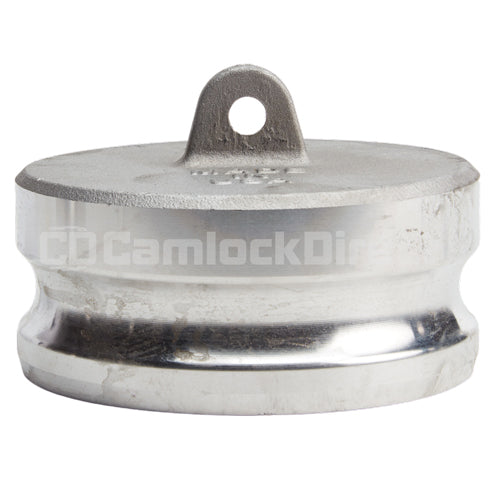 Aluminum 4" Male Camlock Dust Plug (USA)