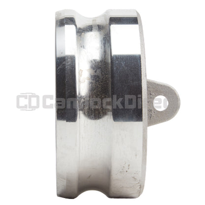 Aluminum 5" Male Camlock Dust Plug (USA)