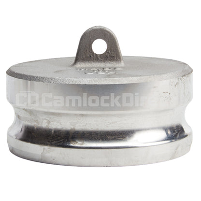 Aluminum 5" Male Camlock Dust Plug (USA)