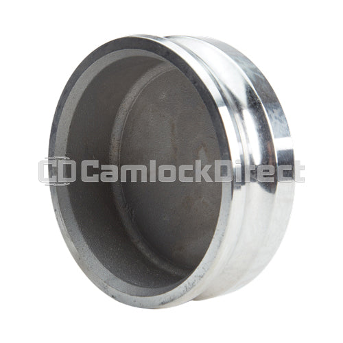 Aluminum 6" Male Camlock Dust Plug (USA)