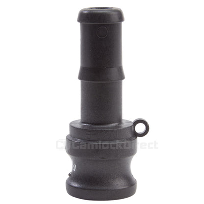 Plastic 3/4" Male Camlock to Hose Shank (USA)