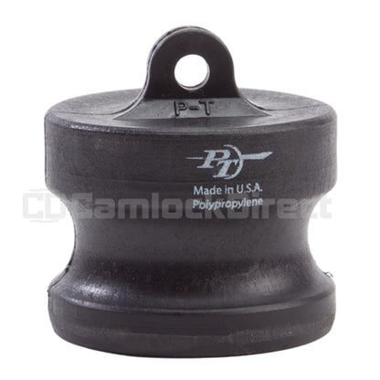 Plastic 1 1/2" Male Camlock Dust Plug (USA)