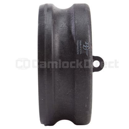 Plastic 4" Male Camlock Dust Plug (USA)