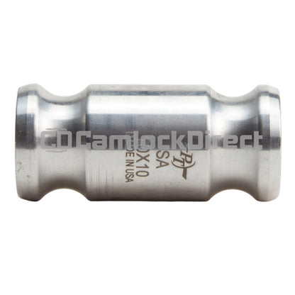 Aluminum 1" Male Camlock x 1" Male Camlock (USA)