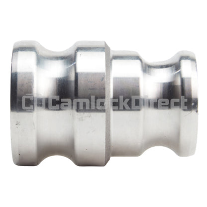 Aluminum 1 1/2" Male Camlock x 2" Male Camlock (USA)