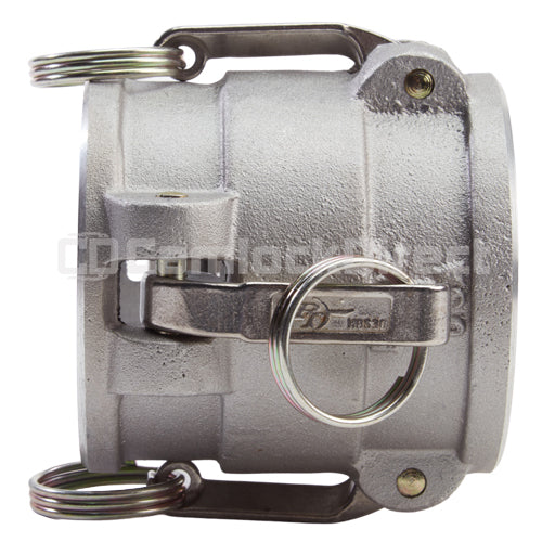 Aluminum 3" Female Camlock x 3" Female Camlock (USA)