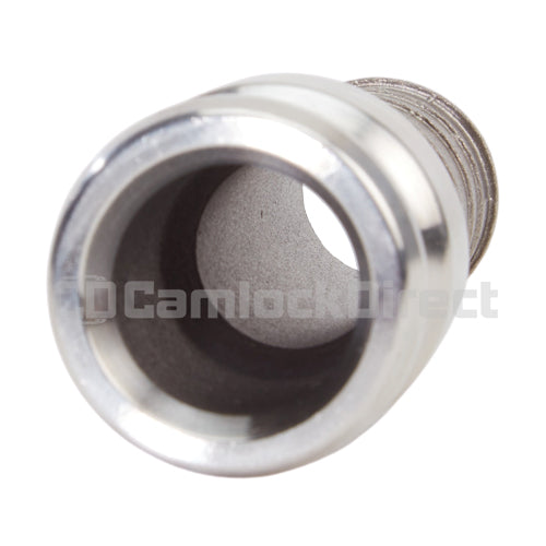 Stainless Steel 1" Male Camlock to Hose Shank (USA)