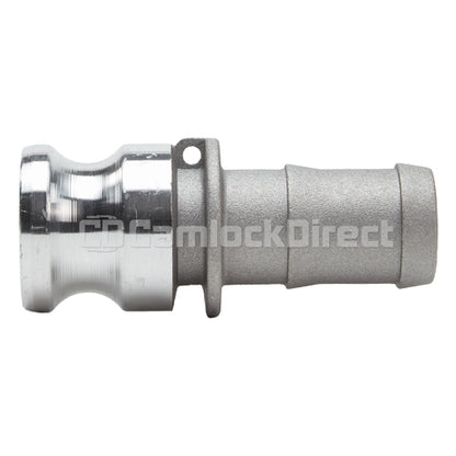 Stainless Steel 1 1/4" Male Camlock to Hose Shank (USA)