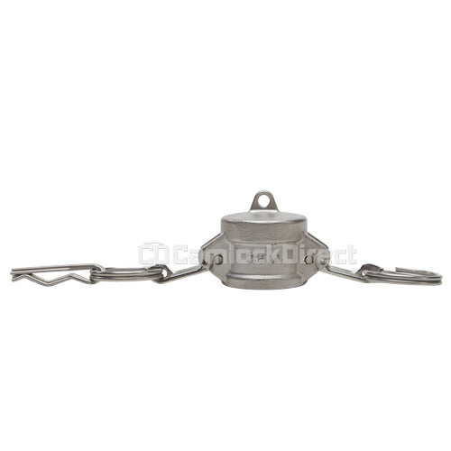 Stainless Steel 3/4" Camlock Female Dust Cap (USA)