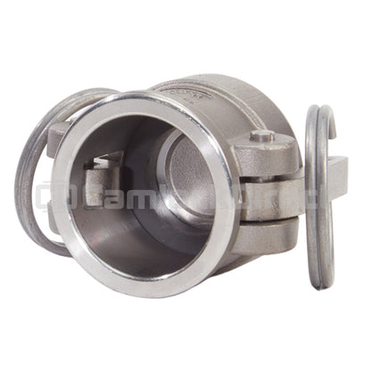 Stainless Steel 1" Camlock Female Dust Cap (USA)