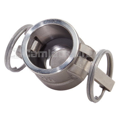 Stainless Steel 1" Camlock Female Dust Cap (USA)