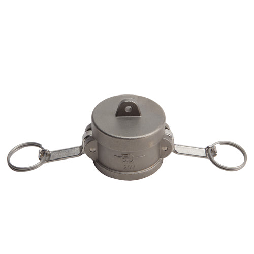 Stainless Steel 2" Camlock Female Dust Cap (USA)