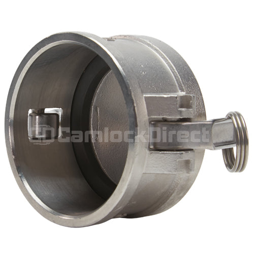 Stainless Steel 3" Camlock Female Dust Cap (USA)