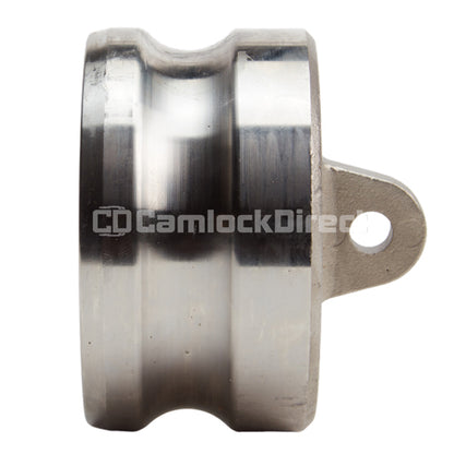 Stainless Steel 3" Camlock Male Dust Plug (USA)