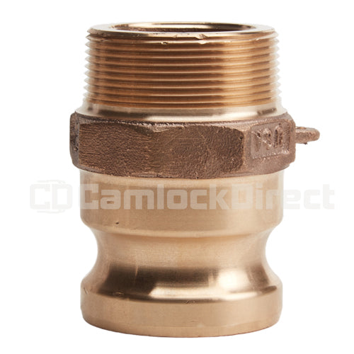 Brass 2" Male Camlock x 2" Male NPT (USA)