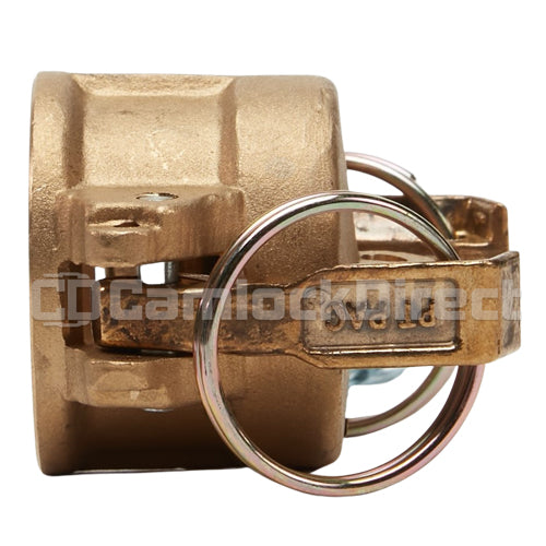 Brass 3/4" Female Camlock Dust Cap (USA)