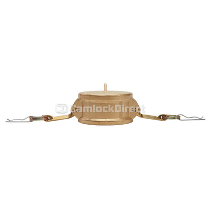 Brass 4" Female Camlock Dust Cap (USA)