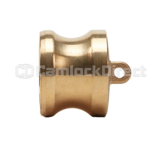 Brass 3/4" Male Camlock Dust Plug (USA)