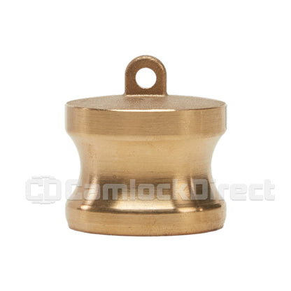 Brass 3/4" Male Camlock Dust Plug (USA)