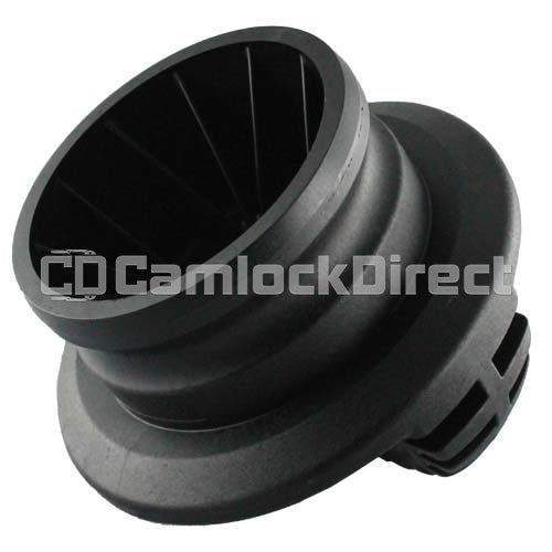 Black 2" Anti-Static Polypropylene Male Safety Bump Plug