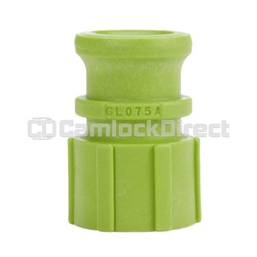 Plastic 3/4" Male Camlock x 3/4" Female GHT (USA)