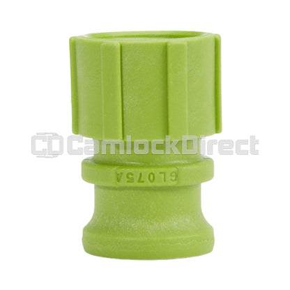 Plastic 3/4" Male Camlock x 3/4" Female GHT (USA)