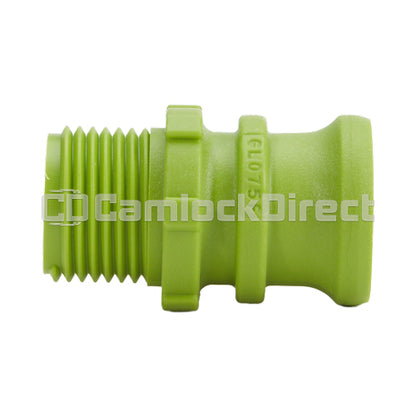 Plastic 3/4" Male Camlock x 3/4" Male GHT (USA)