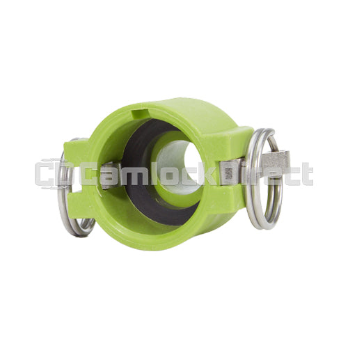 Plastic 3/4" Female Camlock x 3/4" Male GHT (USA)