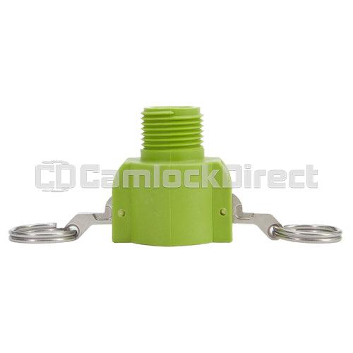 Plastic 3/4" Female Camlock x 3/4" Male GHT (USA)