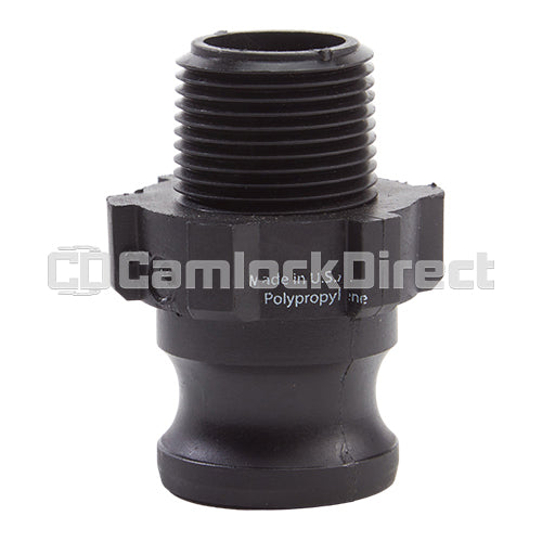 Plastic 3/4" Male Camlock x 3/4" Male BSP (USA)