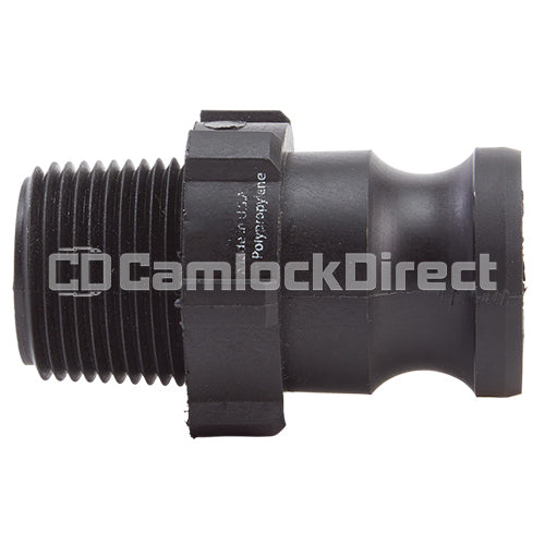 Plastic 1" Male Camlock x 1" Male BSP (USA)