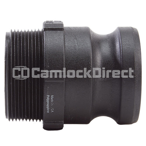 Plastic 2" Male Camlock x 2" Male BSP (USA)