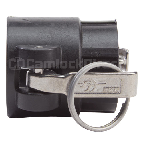 Plastic 1 1/2" Female Camlock x 1 1/2" Female BSP (USA)