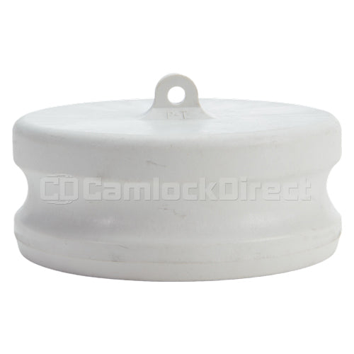 Food Grade Poly 4" Male Camlock Dust Plug (USA)