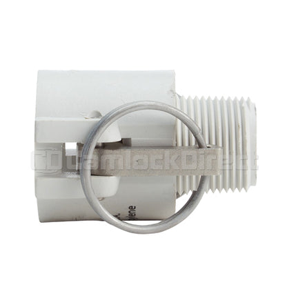 Food Grade Poly 1" Female Camlock x 1" Male NPT (USA)