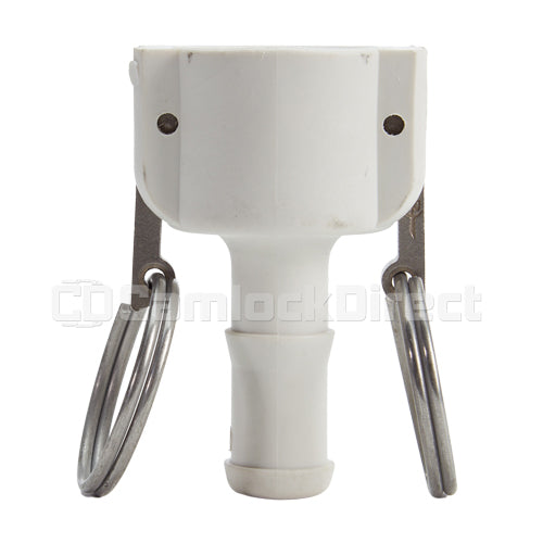 Food Grade Poly 3/4" Female Camlock to Hose Shank (USA)