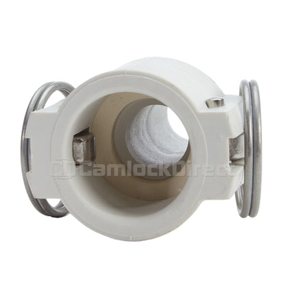 Food Grade Poly 1" Female Camlock to Hose Shank (USA)