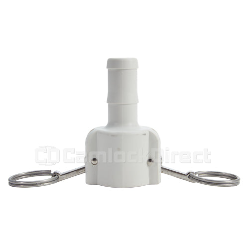 Food Grade Poly 1" Female Camlock to Hose Shank (USA)