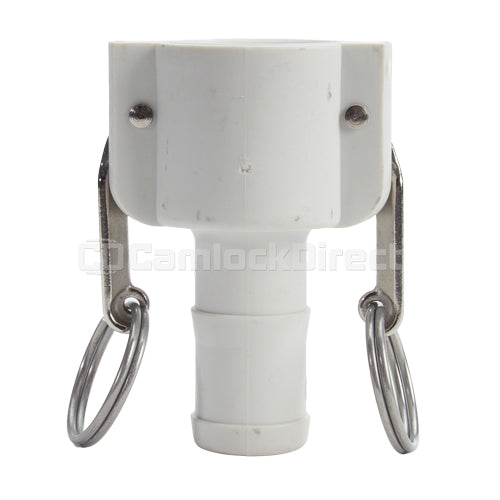 Food Grade Poly 1 1/4" Female Camlock to Hose Shank (USA)