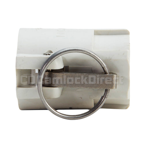 Food Grade Poly 1" Female Camlock x 1" Female NPT (USA)