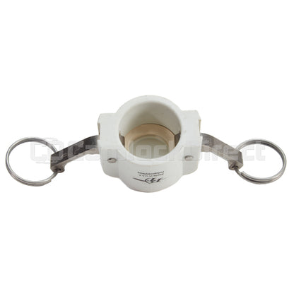 Food Grade Poly 1 1/4" Camlock Dust Cap (USA)