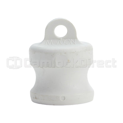 Food Grade Poly 3/4" Male Camlock Dust Plug (USA)