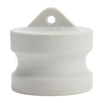 Food Grade Poly 2" Male Camlock Dust Plug (USA)